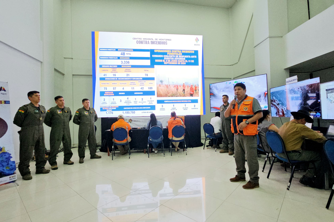 En cruzada contra incendios se suman aeronaves C-130 y bomberos venezolanos