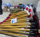 Japón dona equipos y herramientas para los bomberos forestales