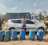 Policía comisa 1.620 litros de diesel y gasolina en Beni, Santa Cruz y Cochabamba