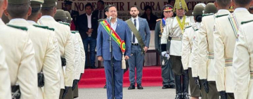 Presidente valora sacrificio policial para liberar a bolivianos de bloqueos