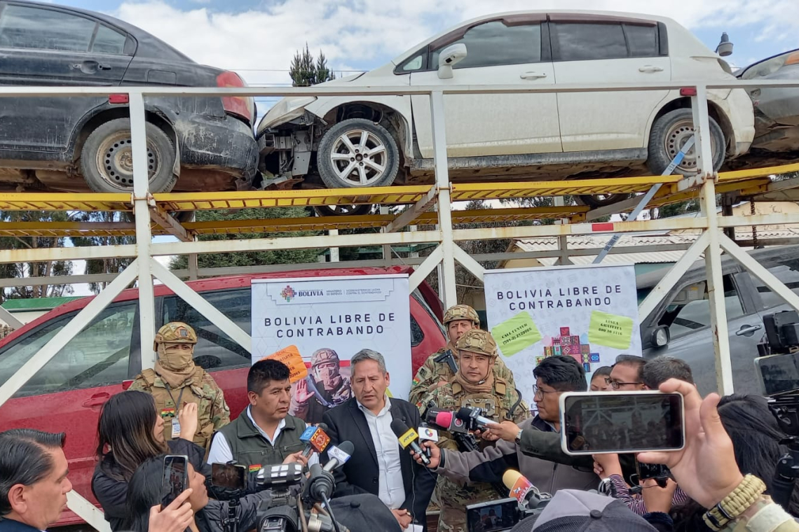 Militares comisan mercadería por valor de Bs7.6 millones