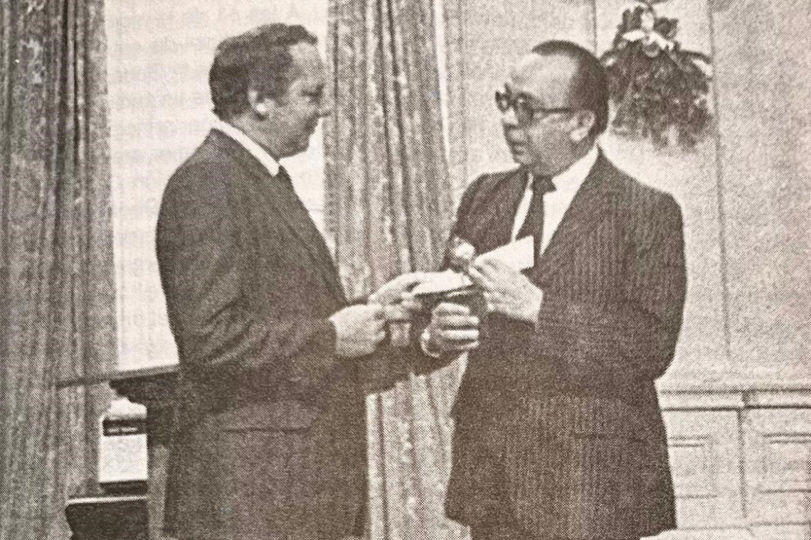 Hace 41 años, el orureño Luis Ramiro Beltrán ganó el premio McLuhan