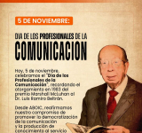 Feliz Día a todos los profesionales de la Comunicación!