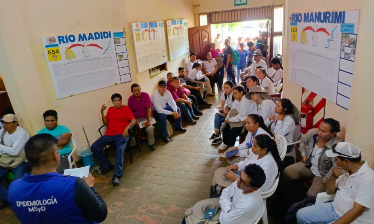 Intervención sanitaria en 12 barrios de Riberalta y prevenir Malaria