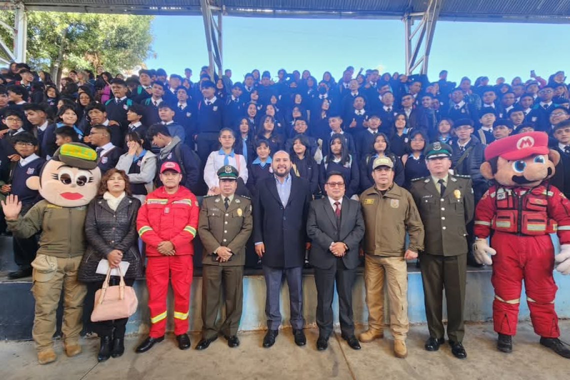 Policía lanza Programa Comunidad Estudiantil Segura