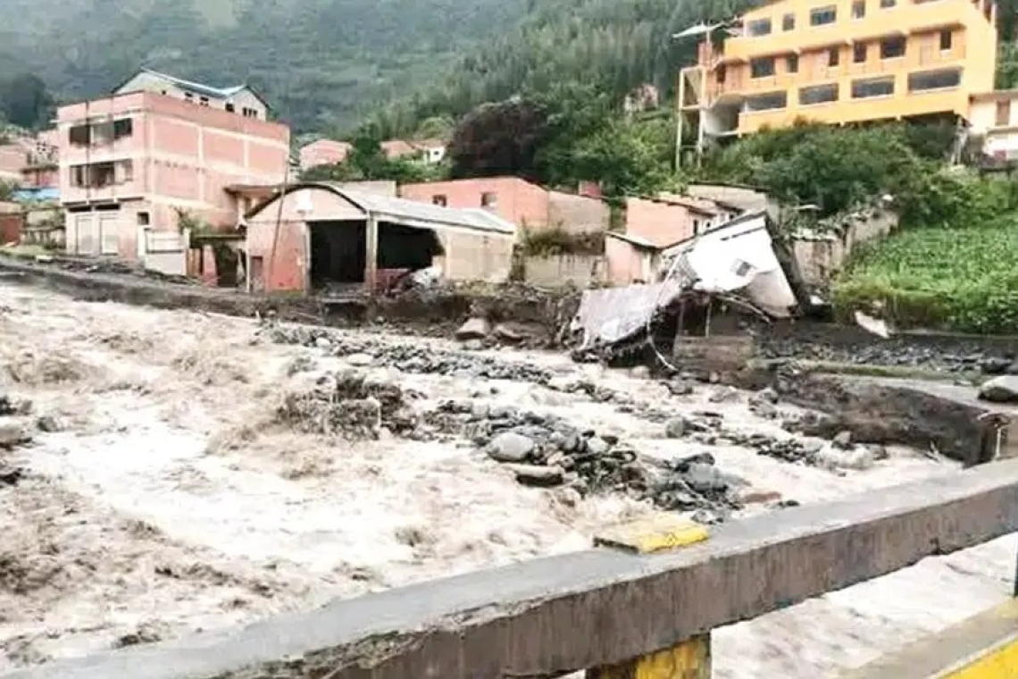 Intensas lluvias afectan a más de 109.000 familias, dejan 23 fallecidos y destruyen 332 viviendas 