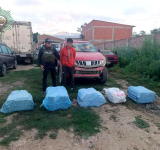 Personal antidroga incauta más de 160 kilos de marihuana