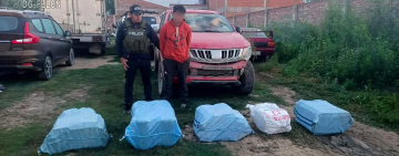 Personal antidroga incauta más de 160 kilos de marihuana
