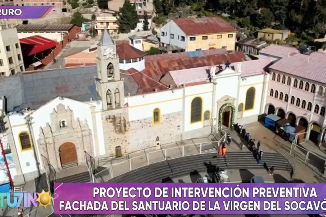 Gobierno impulsa la restauración y conservación de la iglesia de la Virgen del Socavón de Oruro