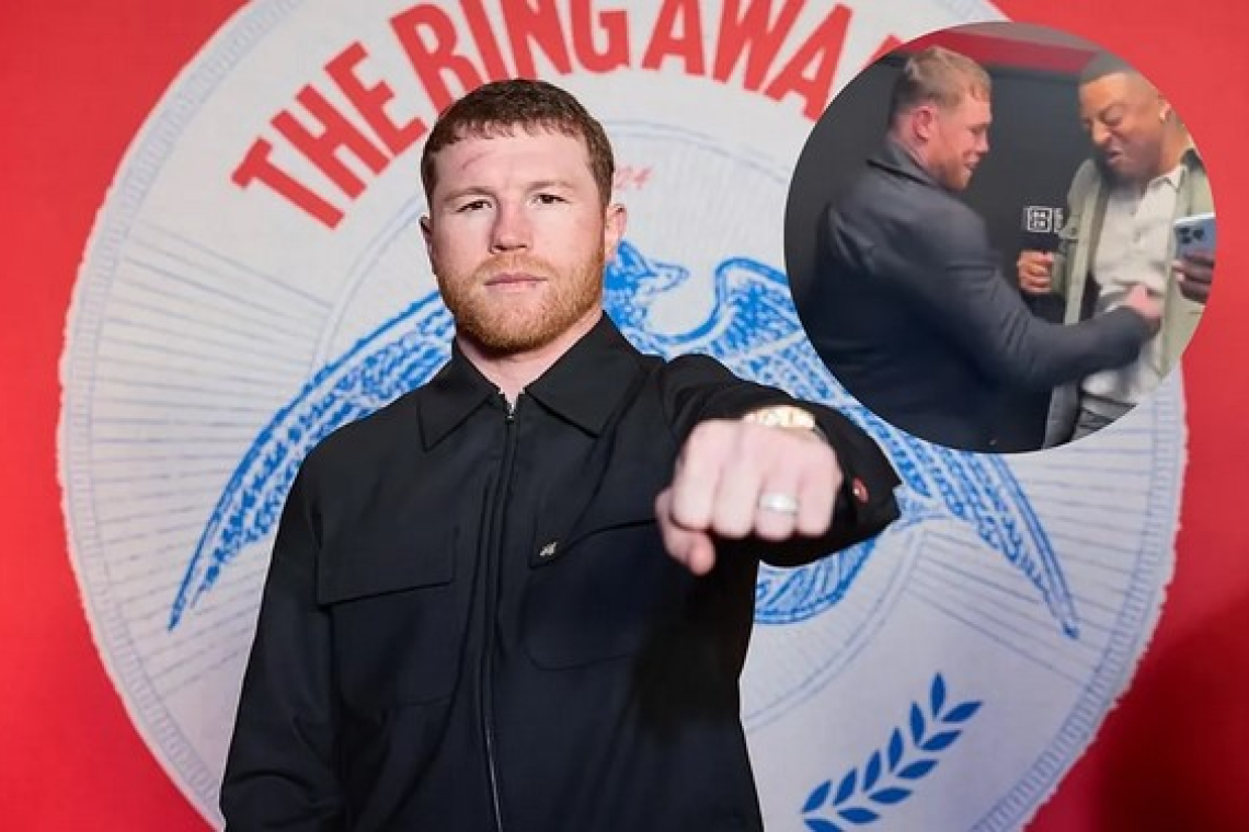 Canelo Álvarez golpea a entrevistador por nombrar boxeadores mejores que él