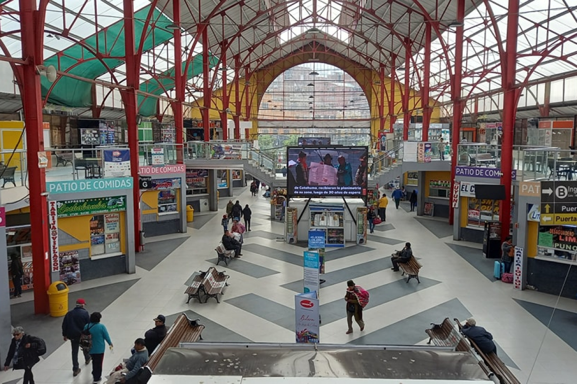 Terminal de Buses de La Paz suspende temporalmente viajes al interior del país 