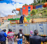 ANH escolta camiones distribuidores de GLP en El Alto y La Paz