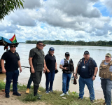 Comisión verifica actividades mineras ilegales en ríos de Pando y Beni