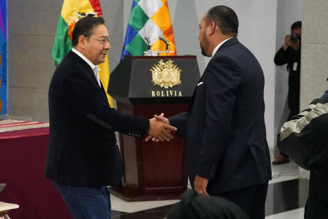 Arce resalta que durante su Gobierno no se registró ni un solo fallecido en protestas sociales