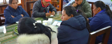 Gobierno coordina tema de gestión con indígenas cavineños de la amazonia