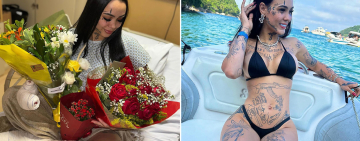 'Influencer' brasileña sufre brutal ataque de su ex y muestra sus heridas en vivo