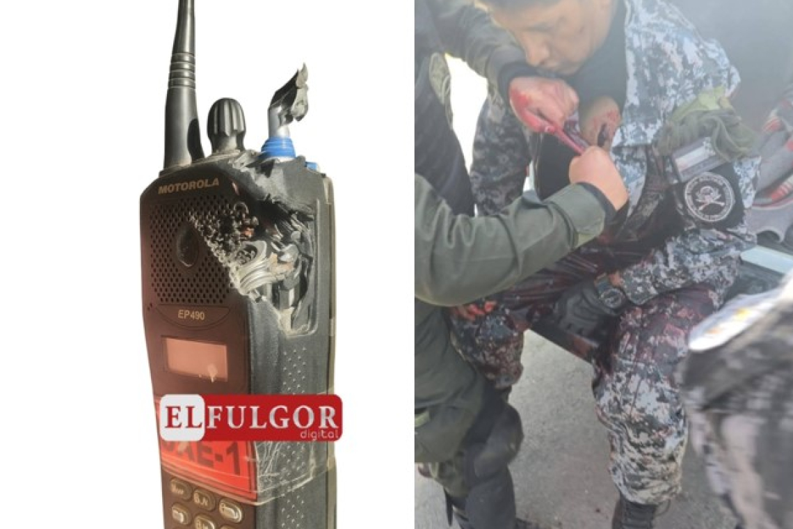 Una radio de comunicación salvó la vida de un capitán durante el desbloqueo en Llallagua