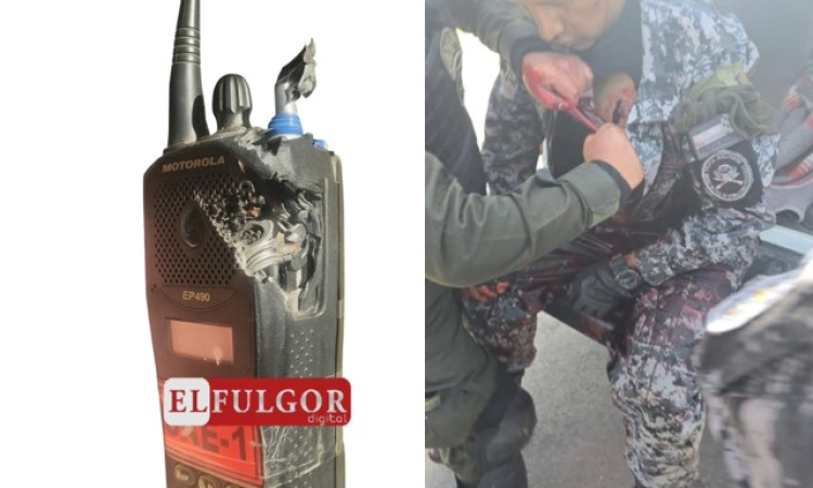 Una radio de comunicación salvó la vida de un capitán durante el desbloqueo en Llallagua