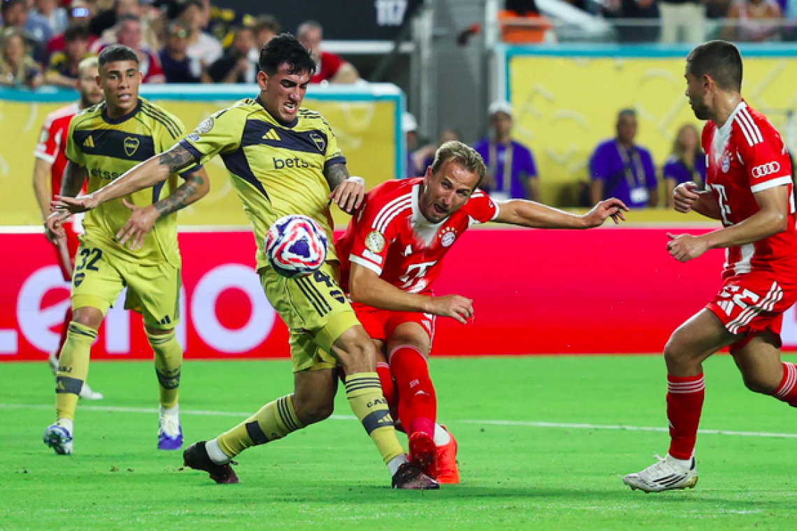 Boca Juniors dio pelea, pero perdió 2-1 ante Bayern Múnich y quedó muy complicado en el Mundial de Clubes