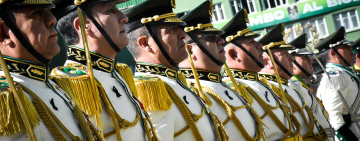 Presidente rinde homenaje a policías, la emboscada no quedará impune
