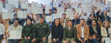 En cárcel de Tarija se gradúan 56 internos en mano de obra