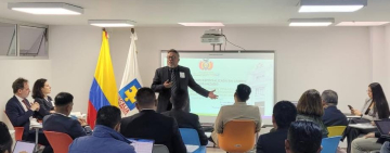 Bolivia participa en taller de capacitación contra el crimen en Colombia