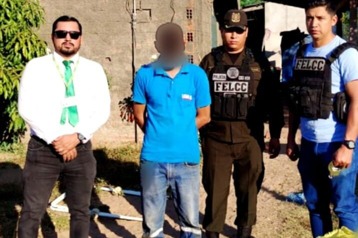 Capturan a un hombre implicado en el mayor caso de pornografía infantil registrado en Bolivia