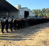 Despliegan operativo policial para desalojar a avasalladores armados en Santa Rita