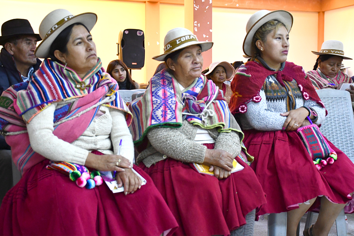 Las mujeres encabezan el padrón electoral en Oruro para las Elecciones Generales 2025