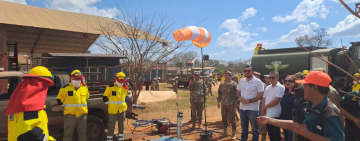 Ejército pone en marcha el Batallón de Bomberos Forestales, emplazado en San Ignacio de Velasco