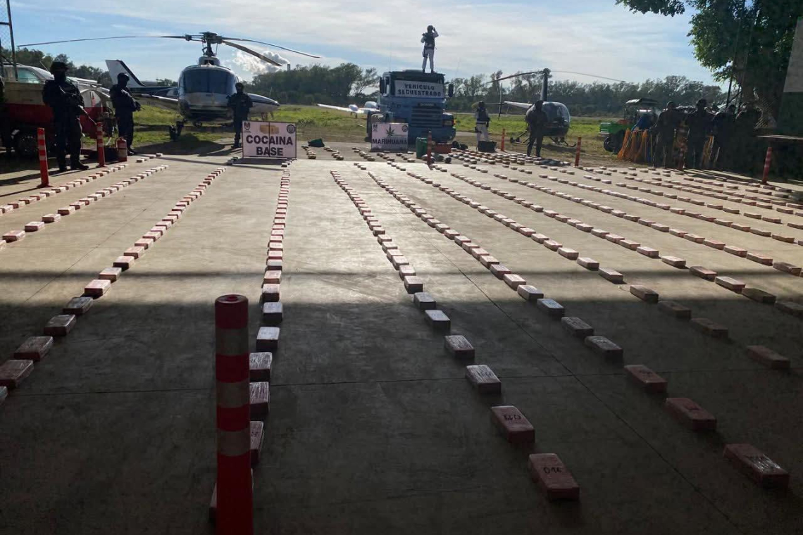 FELCN en seis operativos afecta al narcotráfico con $us 1,4 millones