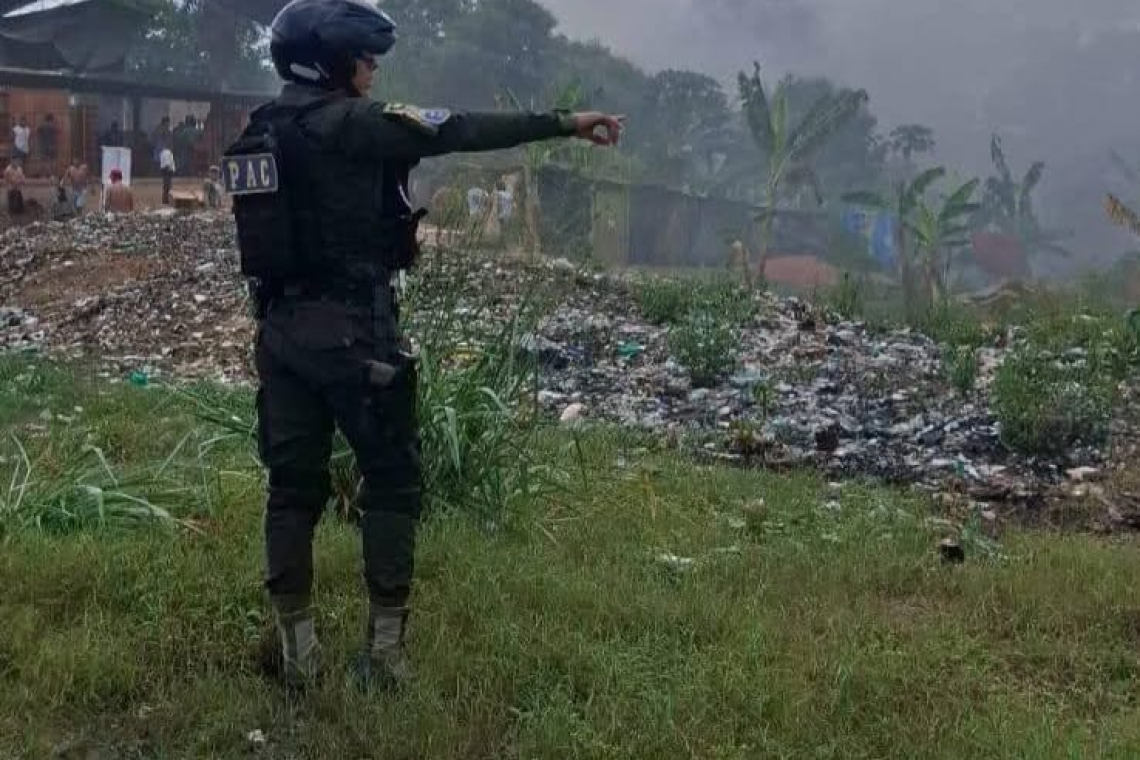 Bomberos controlan incendio en penal de Villa Busch, el herido fuera de peligro