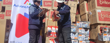 Aduana Nacional comisa 135,5 Tn de contrabando en Santa Cruz