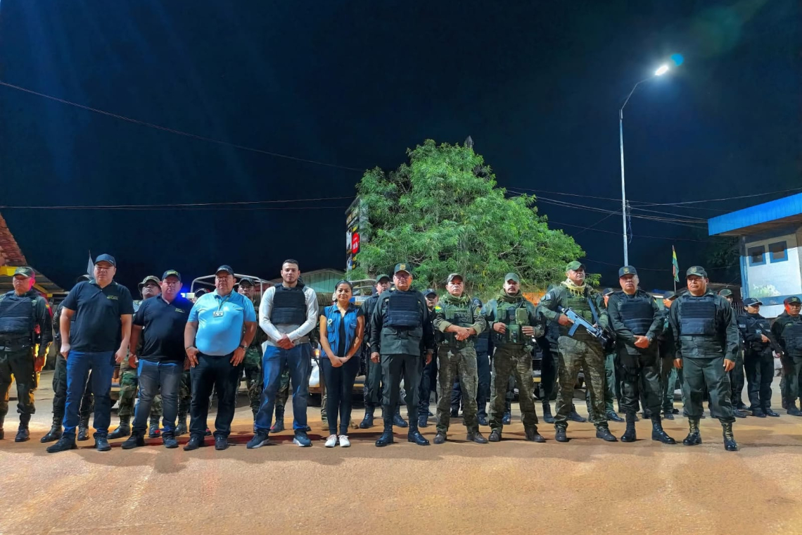 En límite con Brasil se inicia la Operación “Frontera Vigilante”
