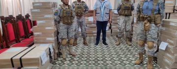 Al noreste de Bolivia llegan 120 maletas electorales para la segunda vuelta