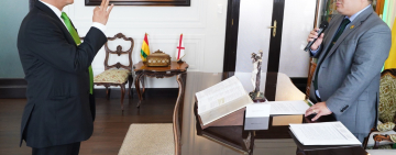 Destituyen a Fiscal de Tarija y la reemplazan por el jurista José Ernesto Mogro