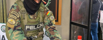 La FELCN-Santa Cruz confisca 127 kilos de droga y afecta al ilícito en $us 296.287