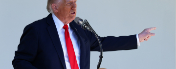 Trump: "Si estamos en guerra, la vamos a ganar. Iríamos y bombardearíamos países al carajo"