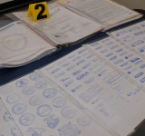 Fiscalía y DACI desmantelan red criminal que fraguaba folios reales y documentos