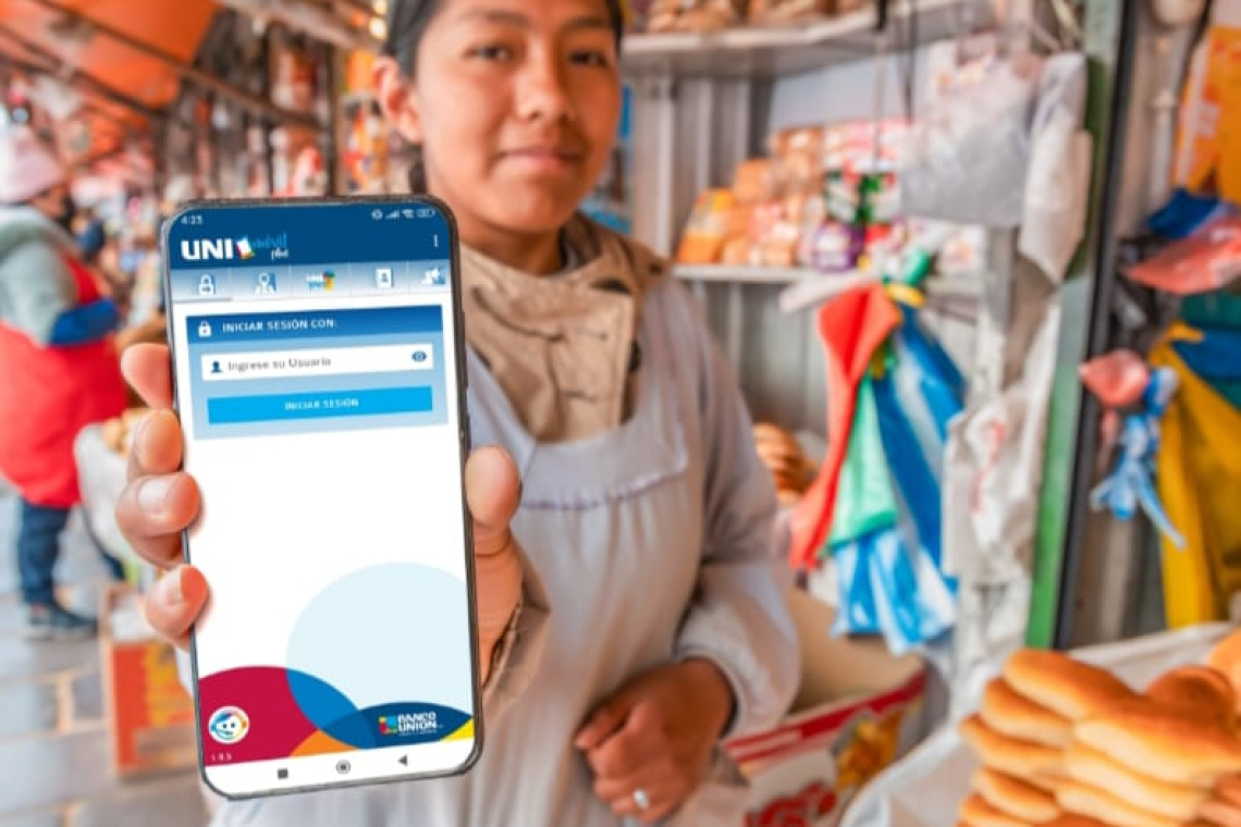 Banco Unión registra 348,1 millones de transacciones, la mayor parte vía servicios digitales