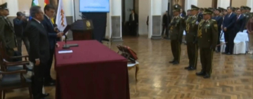 Presidente pide al Gral Sokol recuperar la confianza, la soberanía y combatir la corrupción