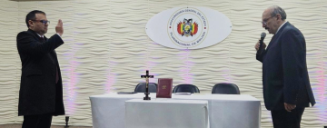 Marcelo Longaric jura al cargo de Sub Procurador de Defensa