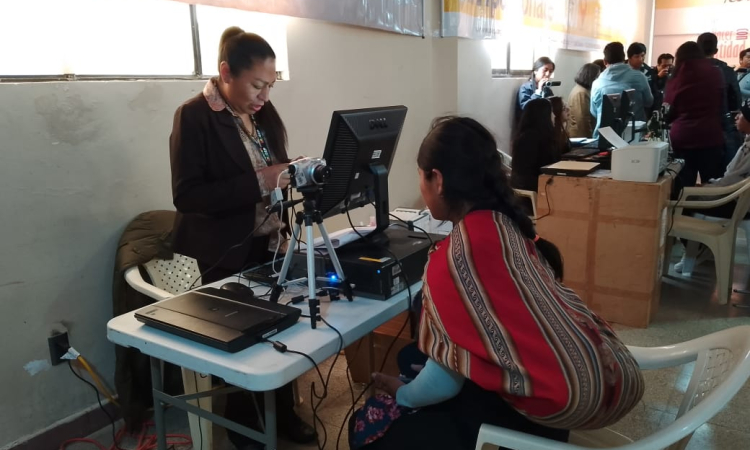 Inicio al Empadronamiento Biométrico Masivo  con apertura de megacentros de atención