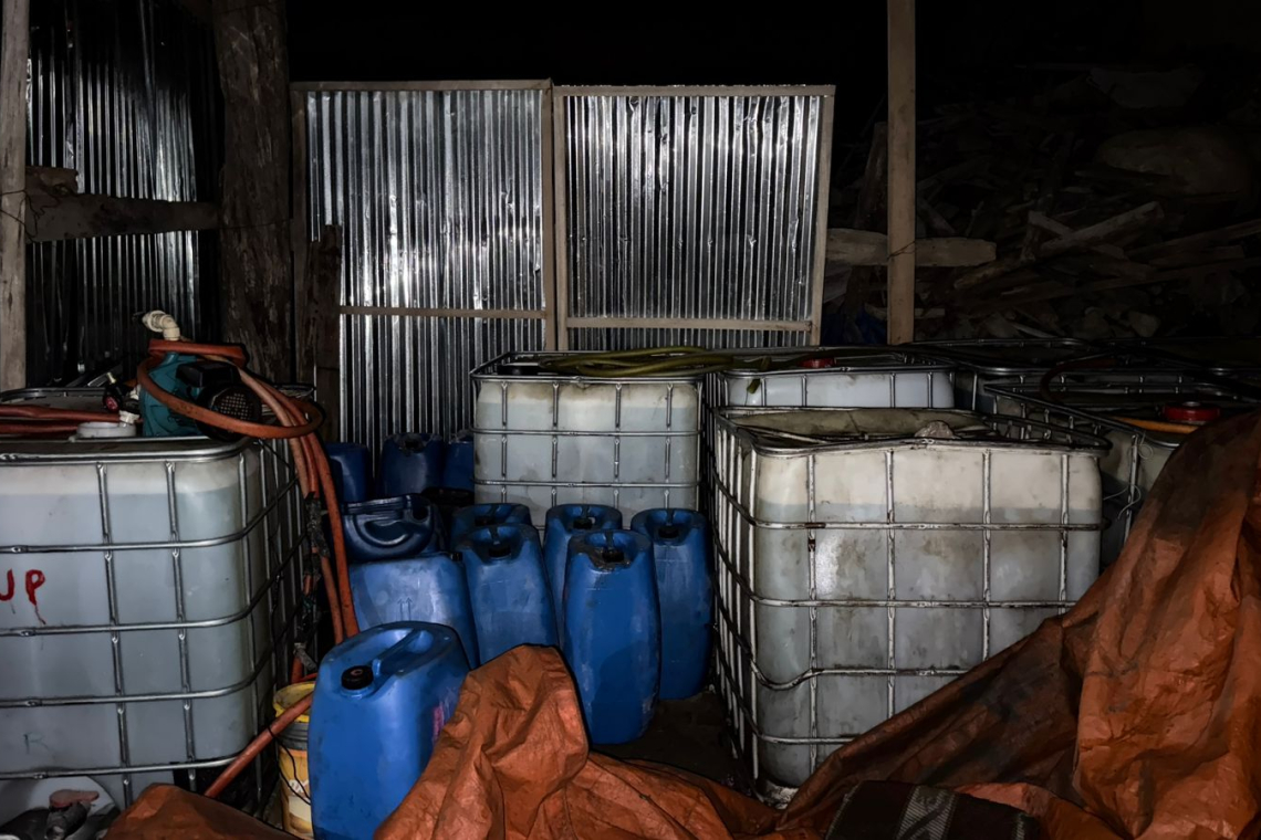 La FELCC y ANH frustran desvío ilegal de 18.000 Lts. de combustible en Beni y La Paz