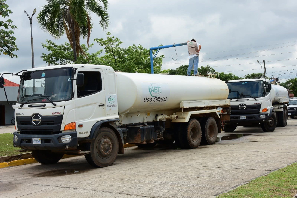ABT envía cisternas con agua potable para El Torno y Colpa Bélgica, afectados por las inundaciones