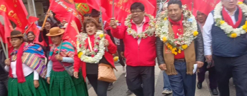 Gran Caravana de la victoria marca la inscripción del candidato Eliser Roca y otros