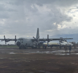 Puente aéreo rescata a 57 niños Scout y evacúa turistas ante bloqueo de caminos 