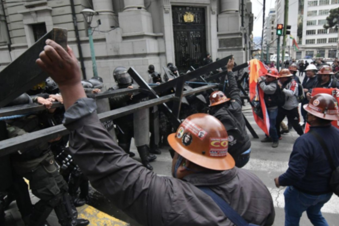 COB advierte que la criminalización de la protesta profundiza el conflicto social