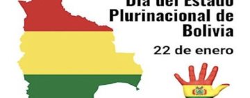 Gobierno traslada feriado del Día del Estado Plurinacional al viernes