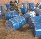 En caso de turriles de precursores, la Fiscalía investiga a cinco personas